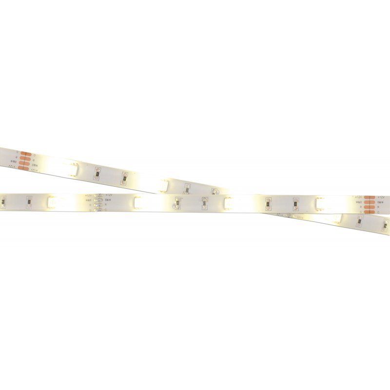 Näve LED Stripe RGB+weiß 5m indoor - Näve LED Stripe RGB+weiß 5m indoor, inkl. Trafo und Fernbedienung
