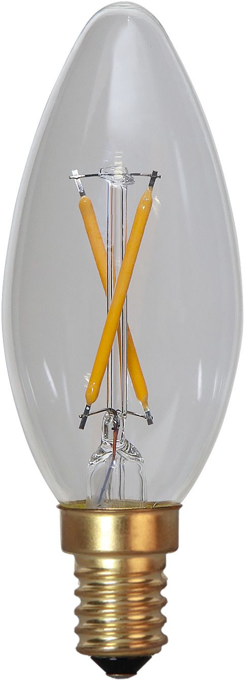 Lampada a led E14 C35 Soft Glow - E14, 30Lm, 2100K, 0.5W, 230V