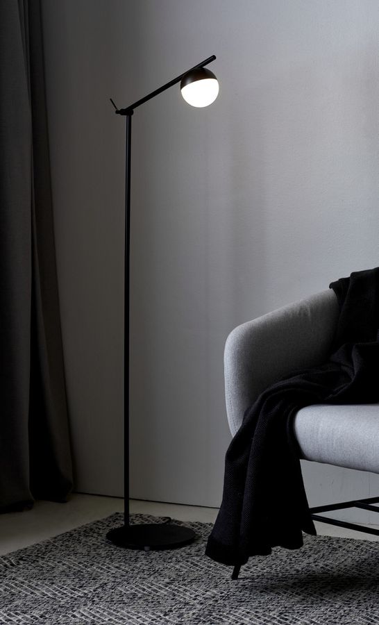 Contina, Stehleuchte, Schwarz - G9, max. 5W, IP20