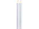 Candela di cena a LED 2-Set Press - Indoor, Weiss, 25cm Höhe, keine Timerfunktion
