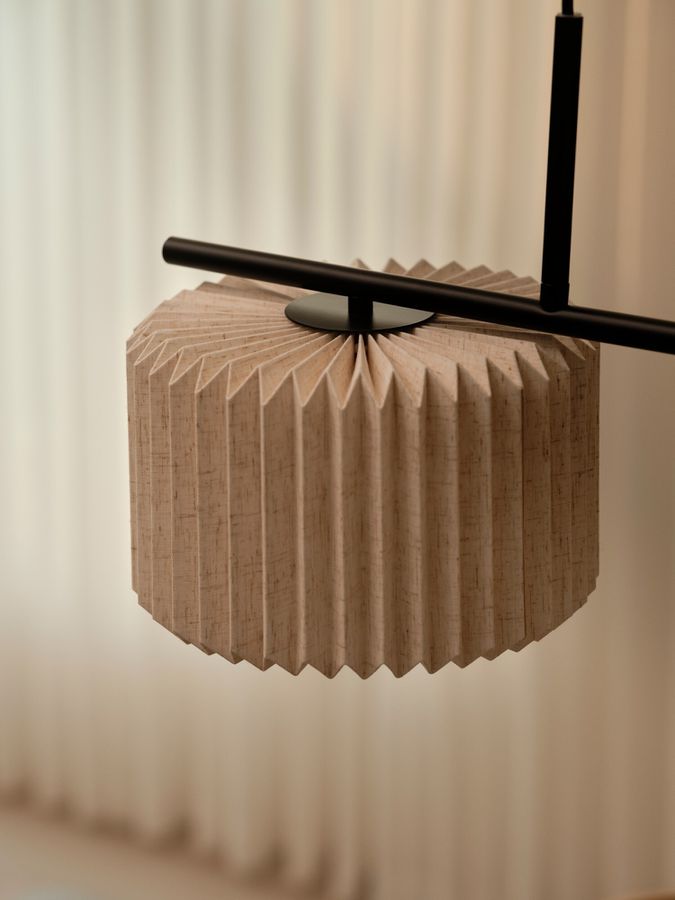 Pendelleuchte Vivienne Dual Schwarz - E27, IP20, 230V