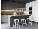 LED Pendelleuchte Nobilis l: ca. 100 cm - grau - LED, 23.6W, IP20