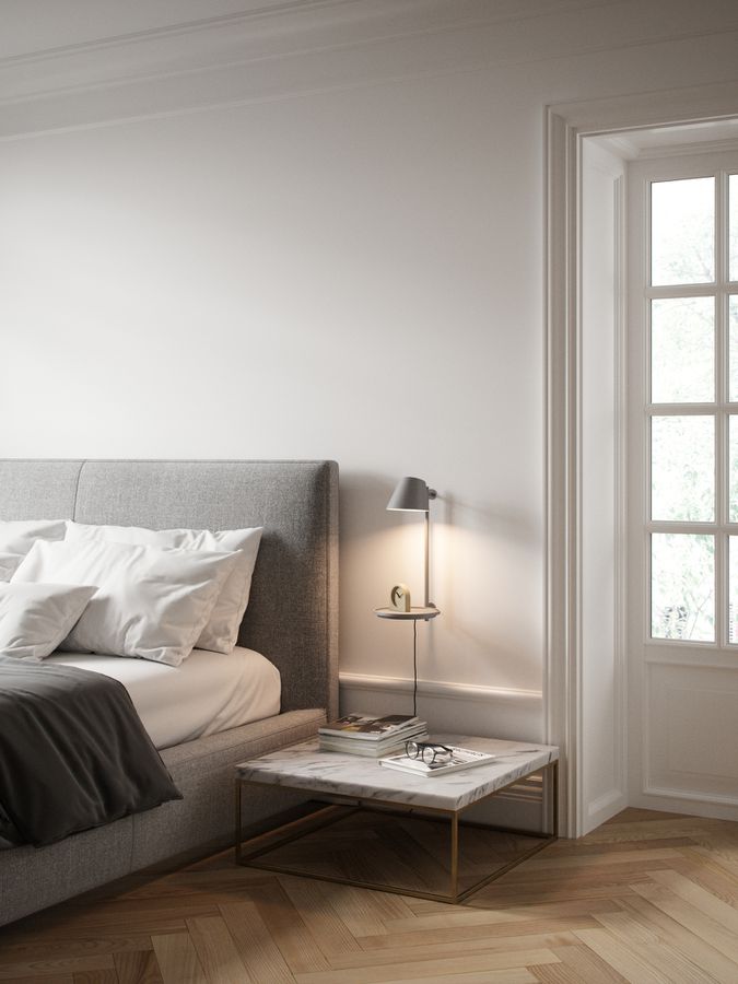 Stay, Wandleuchte, Grau - 14,5W, 2700K, IP20, 230V