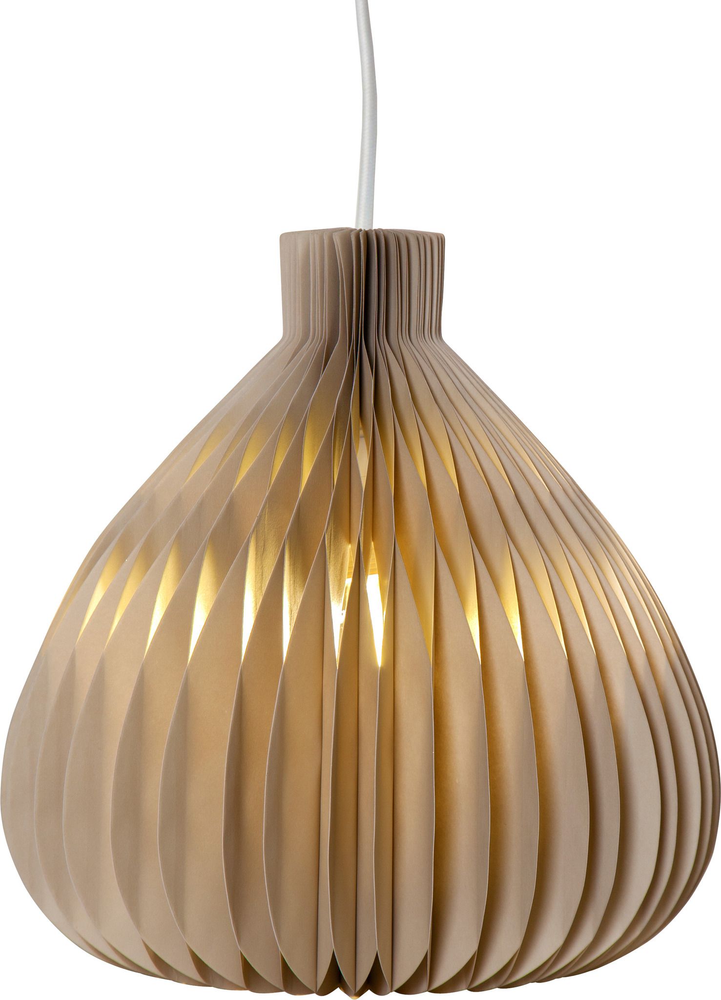 Hängende Dekoration Honeycomb - IP20, Beige, 30.00 cm