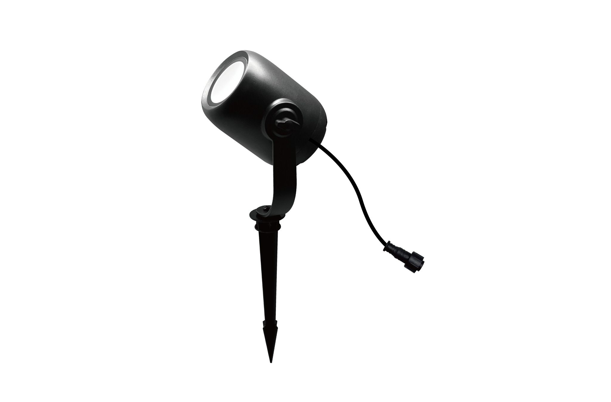 24V RGBW Smart Spot 1032LM - 24V DC, 12W, 1032lm, 2700-6500K, IP65, 36°, anthrazit, inkl. Spike