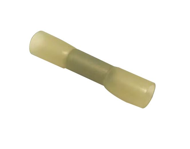 Stossverbinder mit Schrumpfisolation - 4-6mm gelb, 50Stk.