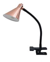 LED-Klemm-Tischleuchte Copper - LED fest verbaut, 3000K, warmweiss