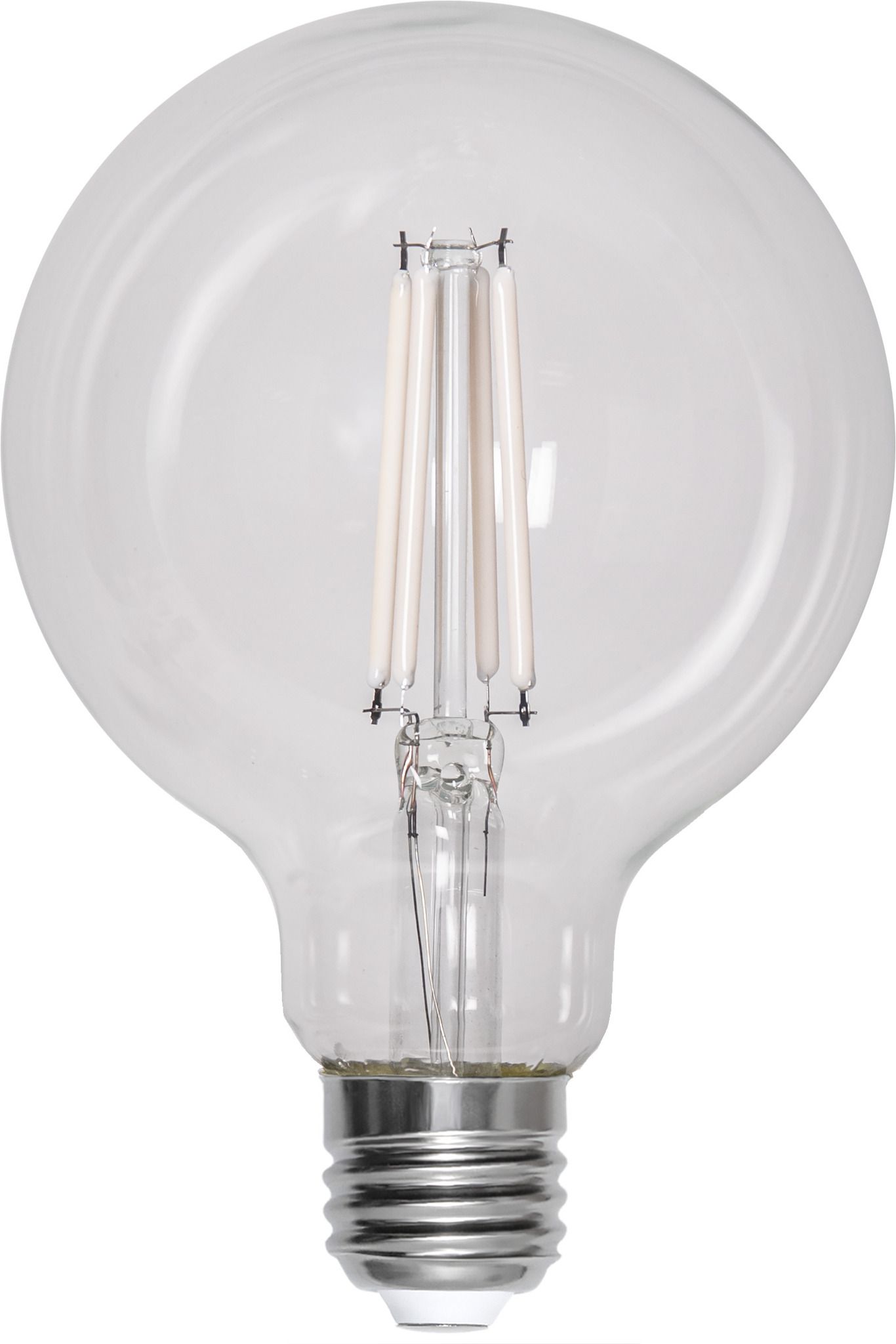 LED Leuchtmittel E27 G95 Klar Filament - E27, 806Lm, 2700K, 7W, 230V