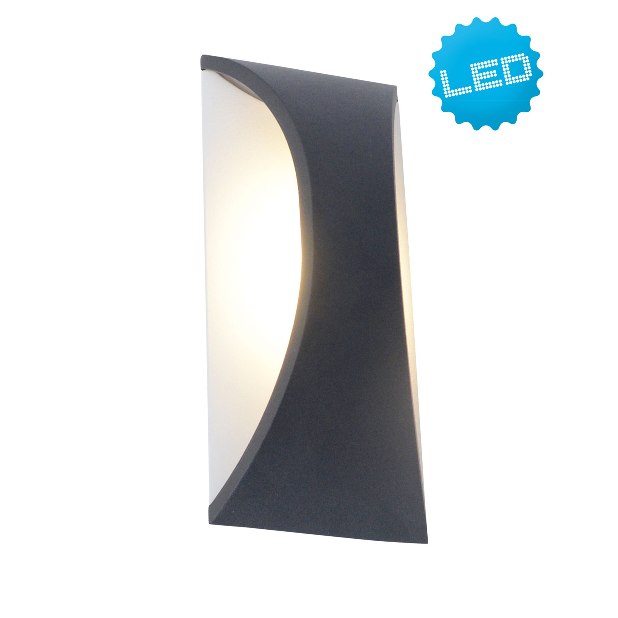 LED Aussenwandleuchte Legorino - IP54, warmweiss, 12W
