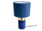 Tischleuchte BORDO h: 32cm blau - E14, IP20