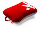 Travel Pillow "Red  - White K" - Reisekissen