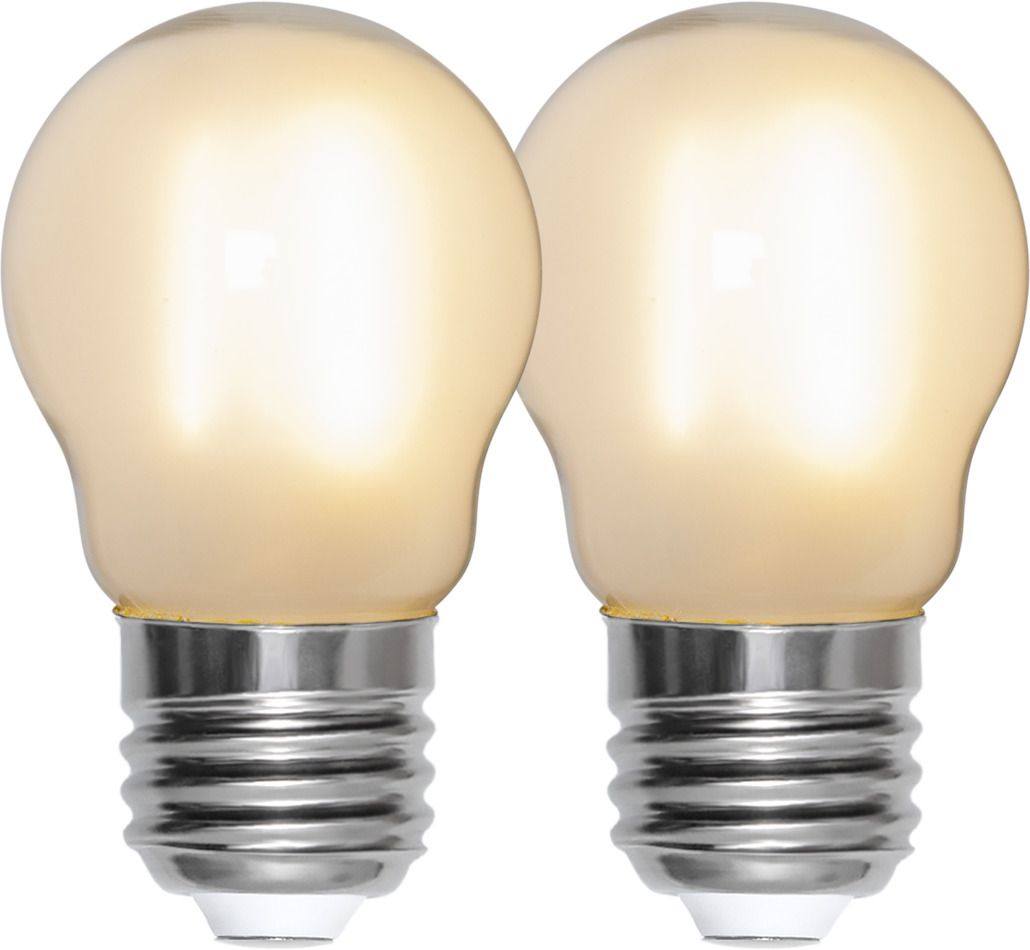LED Lamp E27 Frosted Duo Pack - E27, 150Lm, 1.4W, 2700K