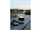 LED Kerze Torch - Outdoor, Schwarz, 7cm Höhe, Timerfunktion
