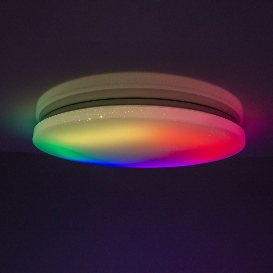 LED Deckenleuchte Rainbow - LED fest verbaut, 3000-6500K, RGBW