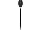 Solar Pollerleucht 3 Pack Flame Mini - Schwarz, Lichtfarbe Gelb