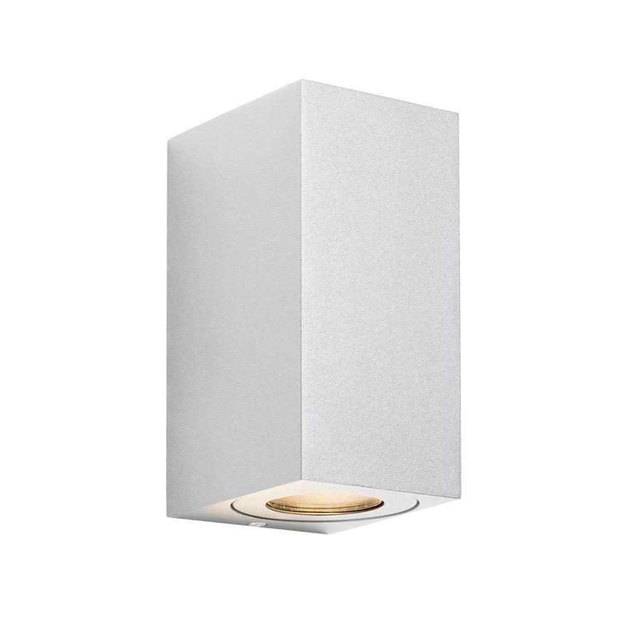 Canto maxi kubi 2, Wandleuchte, Weiss - GU10, max. 2x28W, IP44