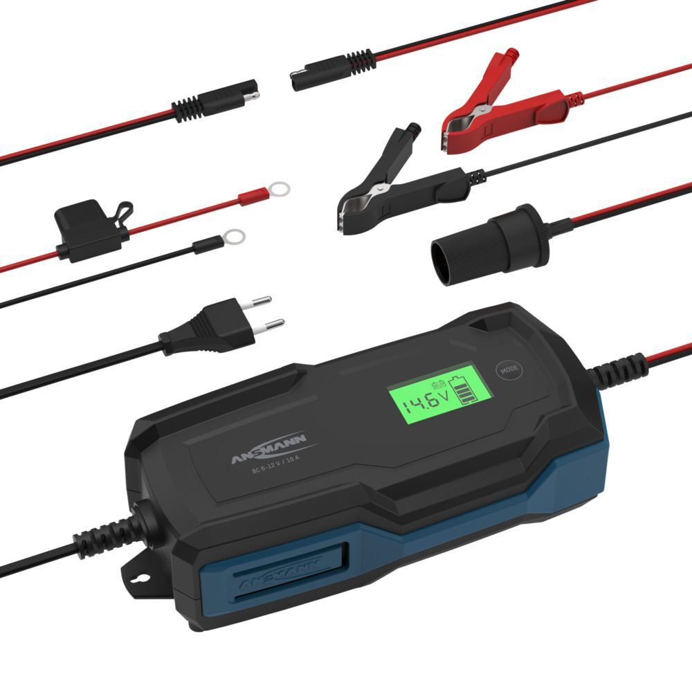 Ladegerät Bleiakkus BC 6-12V / 10 A - 230V