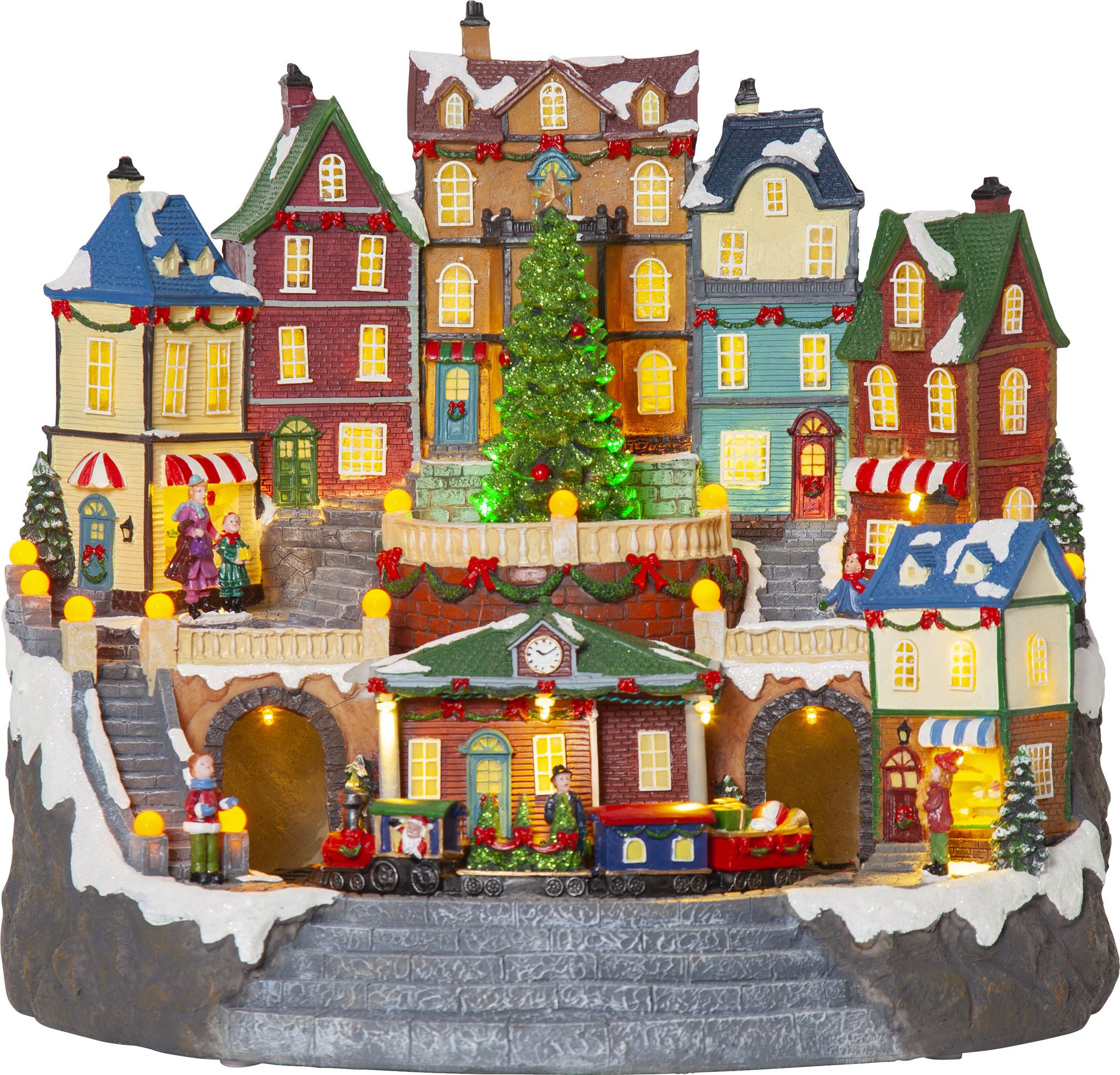 Dekorative Landschaften Largeville - IP20, Multicolor, Multicolor