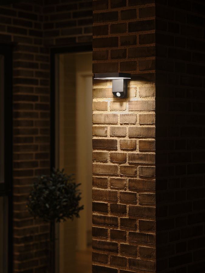 Rica Square, Wandleuchte, Schwarz - LED Modul, 5W ,IP44