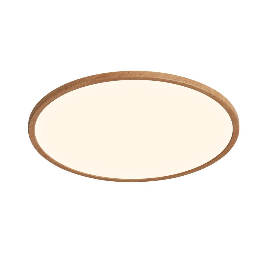 Oja 42 - IP54 2700K DimD eckenleuchte Holzfolie