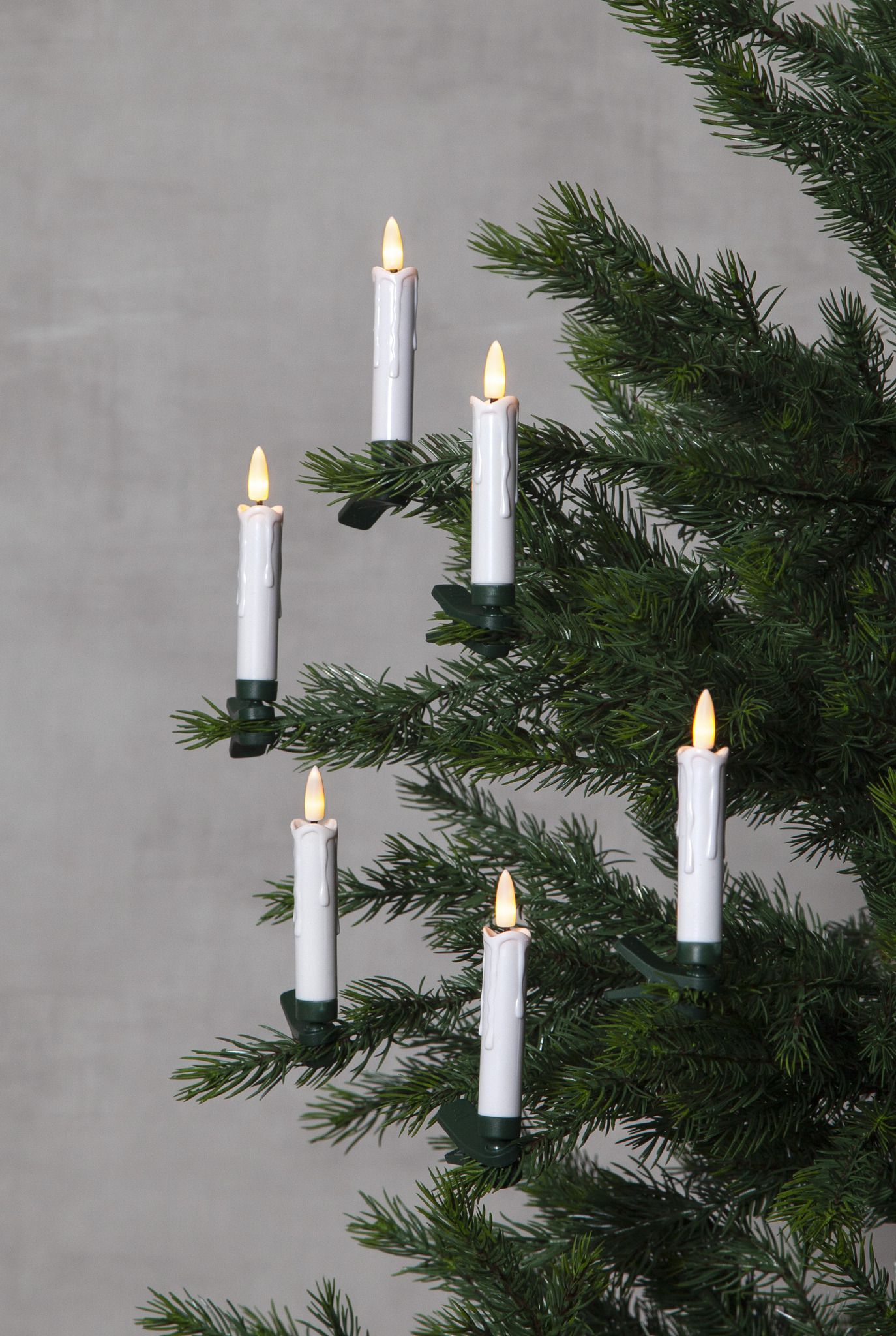 Kerzen Weihnachtsbeleuchtung Flamme - IP20, Warmweiss, 10 LED