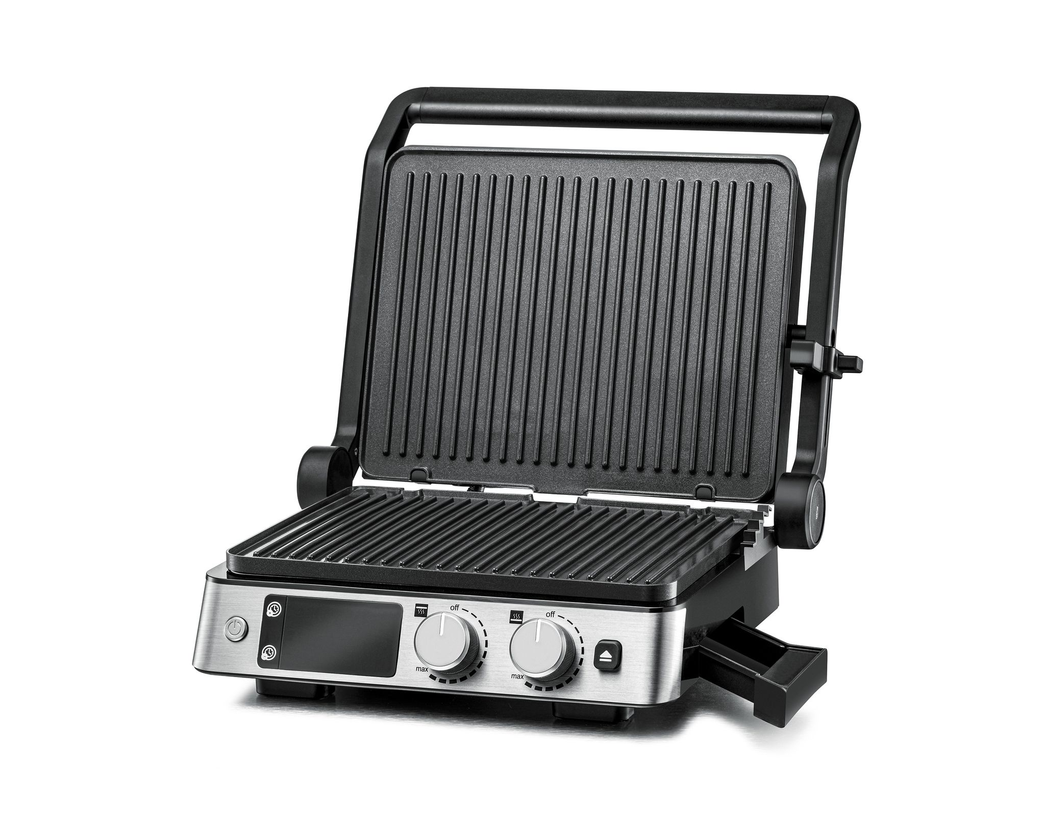 KONTAKTGRILL KG 2025 - Kontaktgrill, Edelstahl/schwarz, 2000W