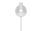 Wandleuchte Omari Round Weiss - LED, IP20, 230V
