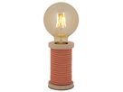 Tischleuchte Max orange/weiß h: 12cm - E27, 40W, IP20