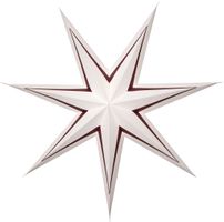 Paper Star Stripe - Indoor, , Weiss