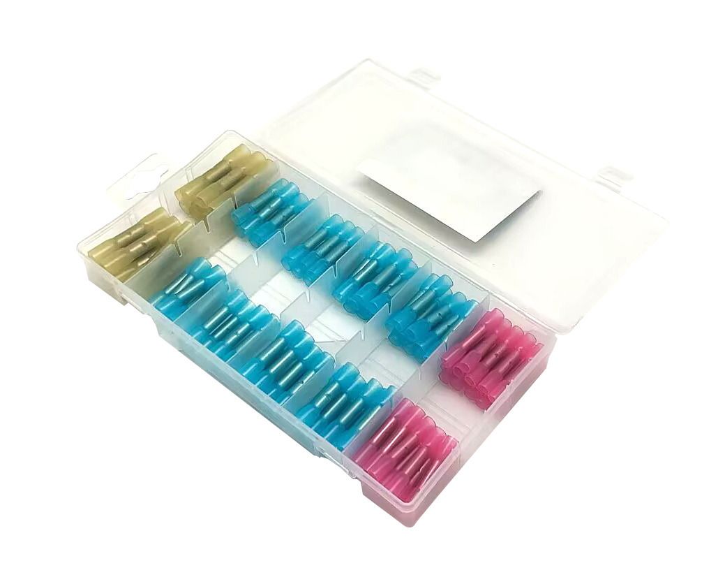 Kit Stossverbinder mit Schrumpfisolation - 120Stk.