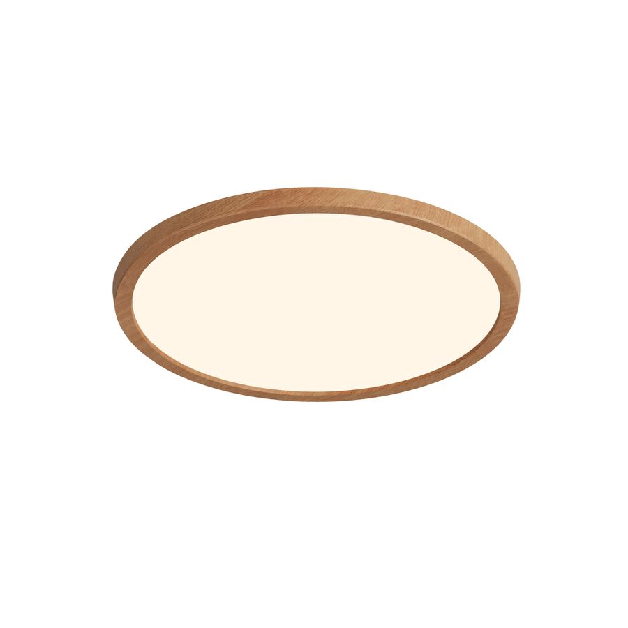 Oja 29 - IP54 2700K Dim Deckenleuchte Holzfolie