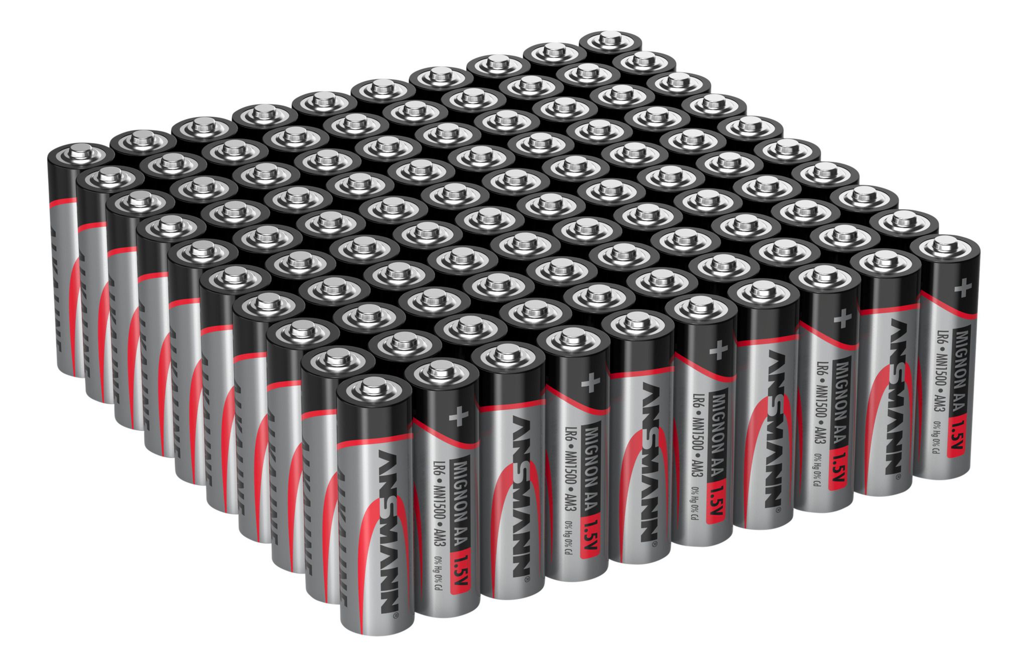 Alkaline Batterie Mignon AA - LR6 100er Box
