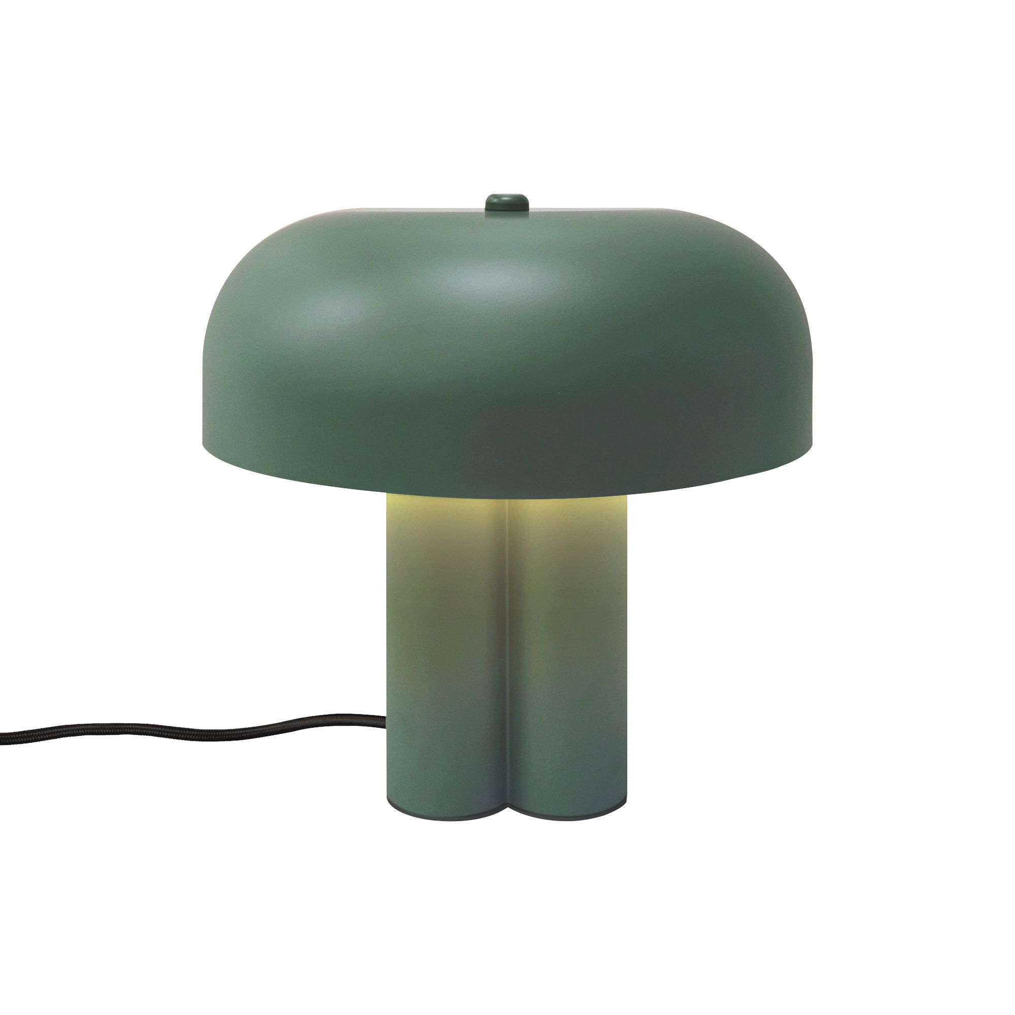 Tischlampe Sandro Dunkelgrün - E27, IP20, 230V