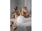 LED Pillar Kerze Flamme Shine - Indoor, Weiss, 11.00 cm Höhe, Timerfunktion