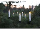 Weihnachtsbaumkerzen - IP44, Warmweiss ,10 LED's