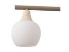 4er Pendelleuchte  MONACO  L: 78cm beige - IP20, E14, Beige