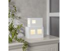 Tisch Dekoration E14 CUBE - Indoor, Weiss, 1 LED