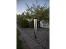 Solar Poller Pyramis - IP44, Warmweiss, Dämmerungssensor