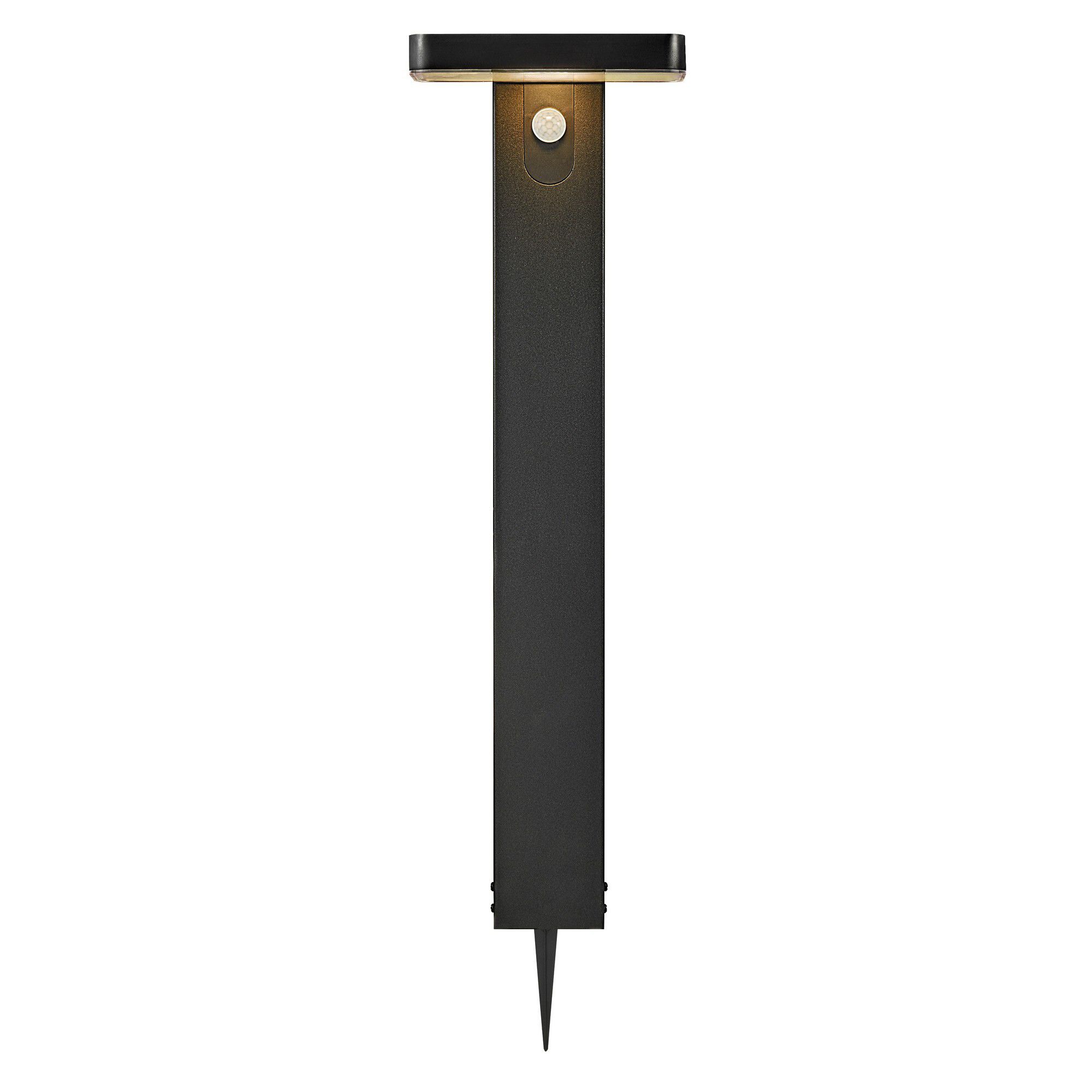 Rica Square, Pollerleuchte, Schwarz - LED Modul, 5W ,IP44