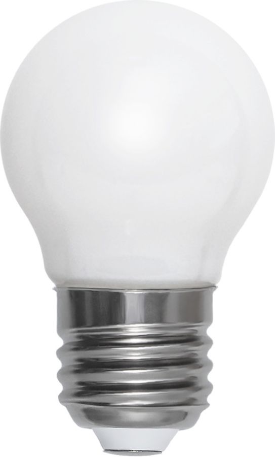 LED Leuchtmittel E27 G45 Opaque filament RA90 - E27, 470Lm, 4000K, 4,7W, 230V