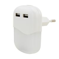 Veilleuse souris - 15lm, Dämmerungssensor, 2x USB