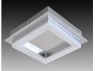 LED Deckenleuchte Bristol - LED fest verbaut, 3000K, warmweiss