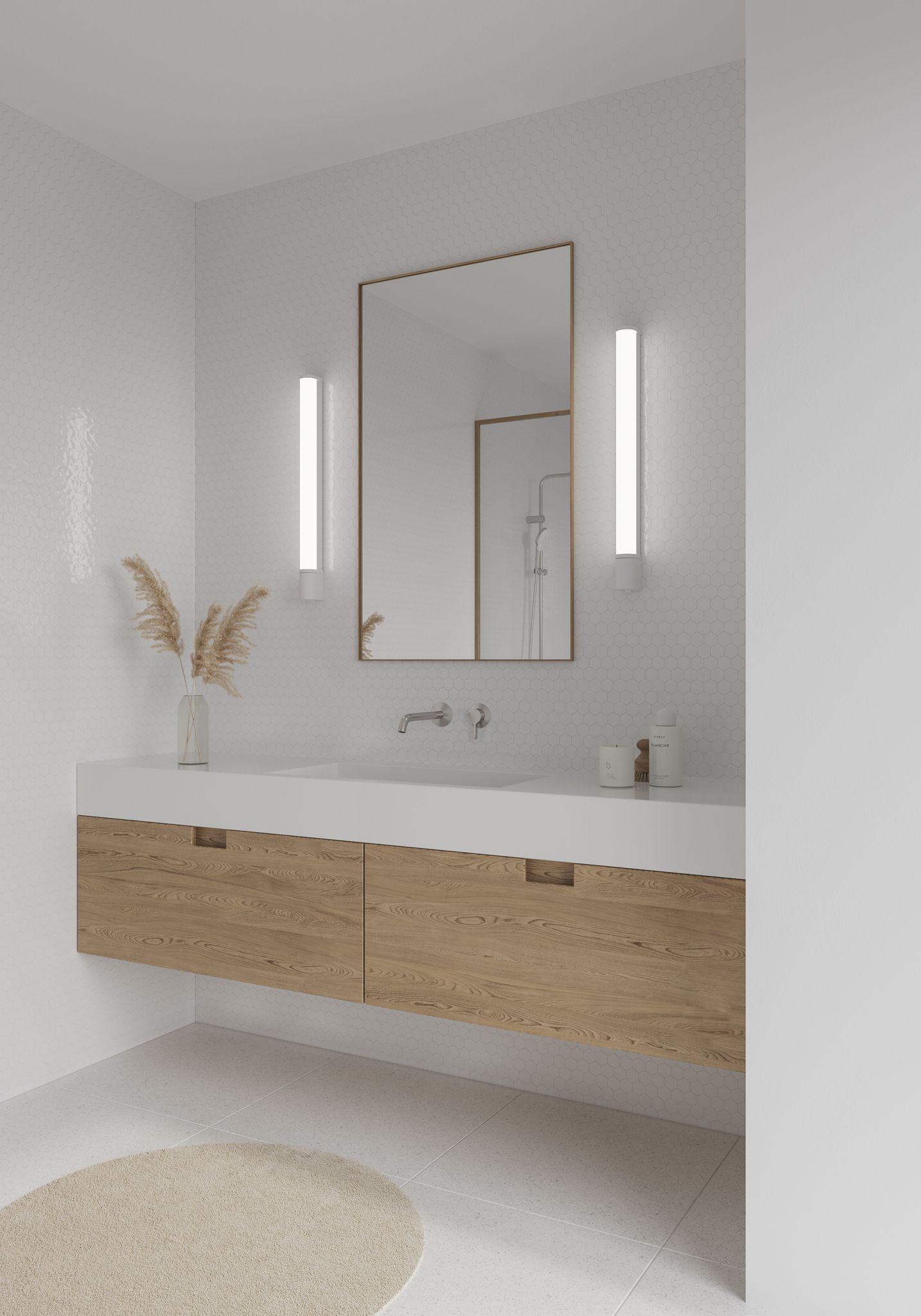 Malaika 68 Wandleuchte - LED Module, IP44, 230V