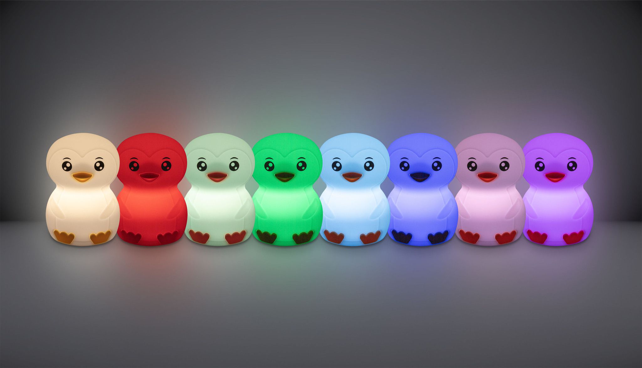 Nachtlicht Pinguin - 0.2W, IP20, USB-Ladung