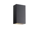 Rold - 2X5W, 2x350lm, 3000K, IP54, CRI 80, 2x125°, schwarz, nicht dimmbar, L=90mm, B=55mm, H=160mm