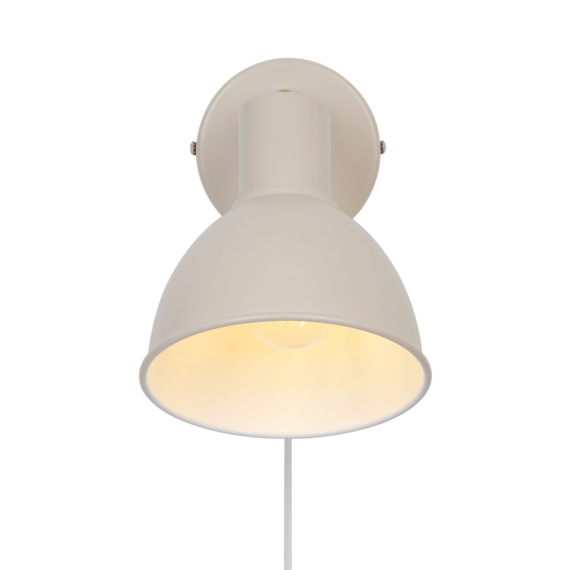 Pop , Wandleuchte, Beige - E27, IP20, max.18W