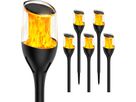 Duopack Solar-Stick Flamme rund - Warmweiss, IP44