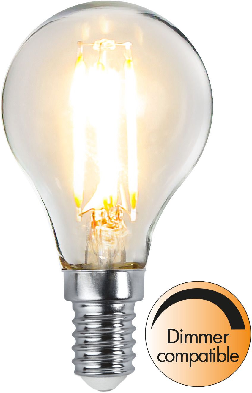 LED Leuchtmittel E14 P45 Klar - E14, 250Lm, 2700K, 2.5W, 230V