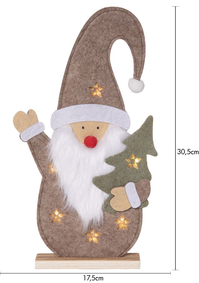 Indoor Decoration Fabbe - Indoor, Warmweiss, Beige