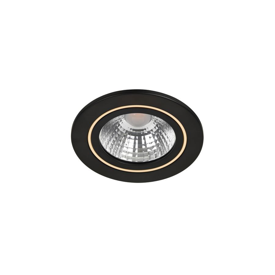 Alec  1-Kit Downlight Schwarz - IP44, LED Modul